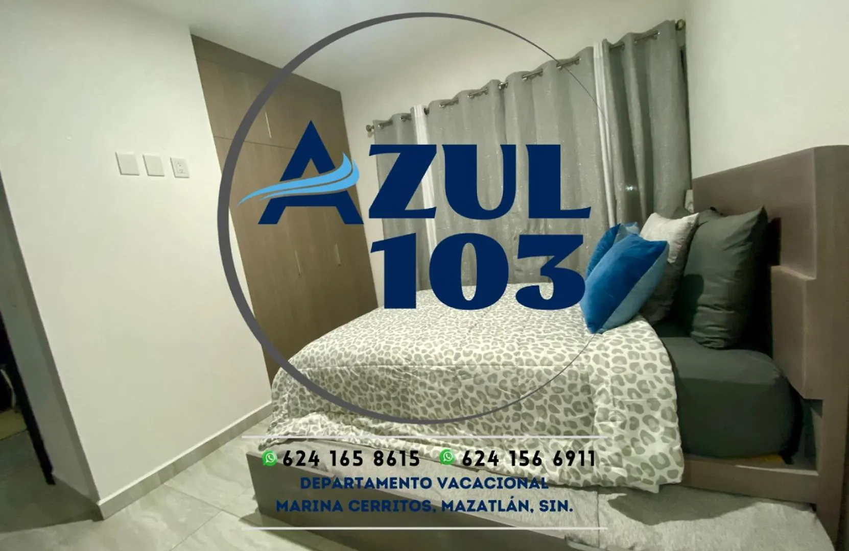 Marina Cerritos Azul 103 Apartment